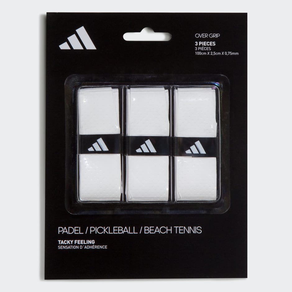 adidas Set of Overgrips (3 Pieces) - White