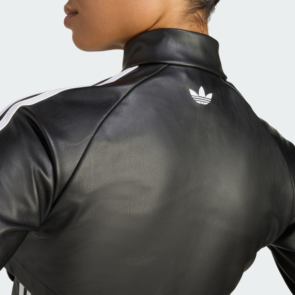 adidas x Jeremy Scott Faux Leather Track Top