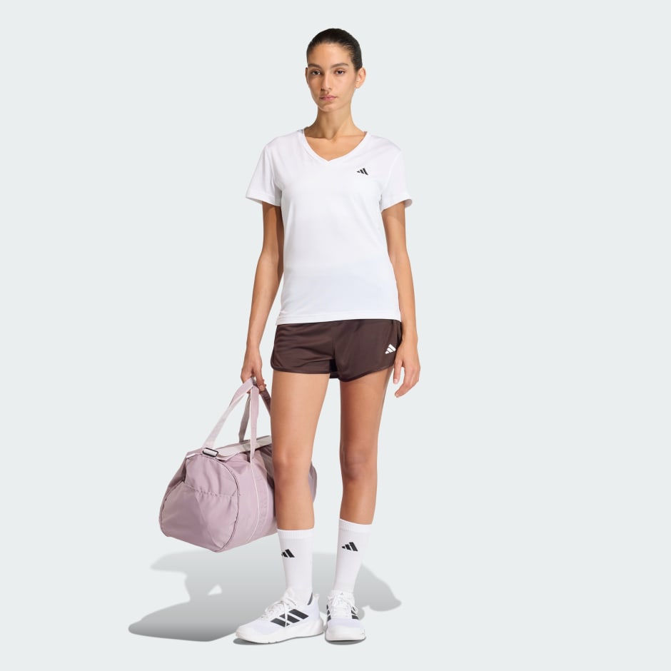 Tricou cu guler in V Workout Essentials