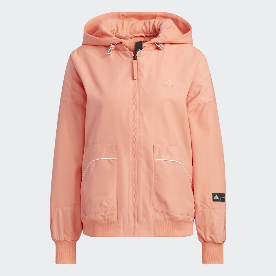 Orange adidas jacket clearance mens