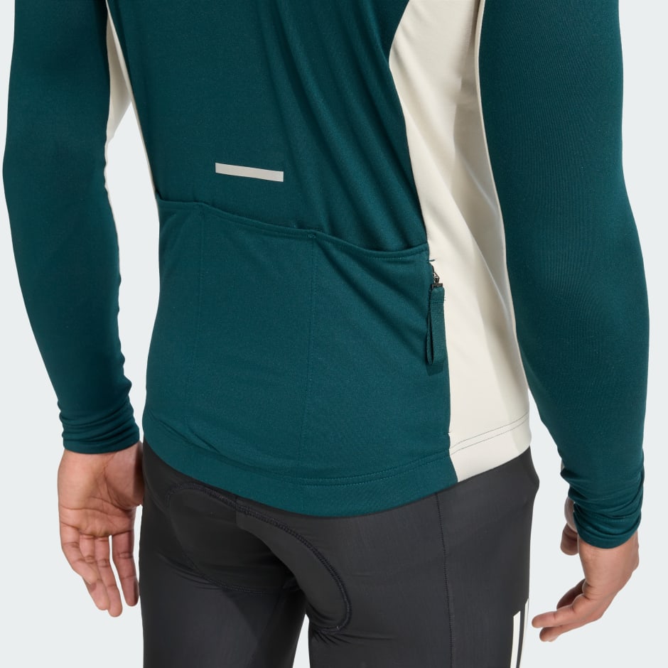 Biciklistički dres dugih rukava Tempo 3-Stripes