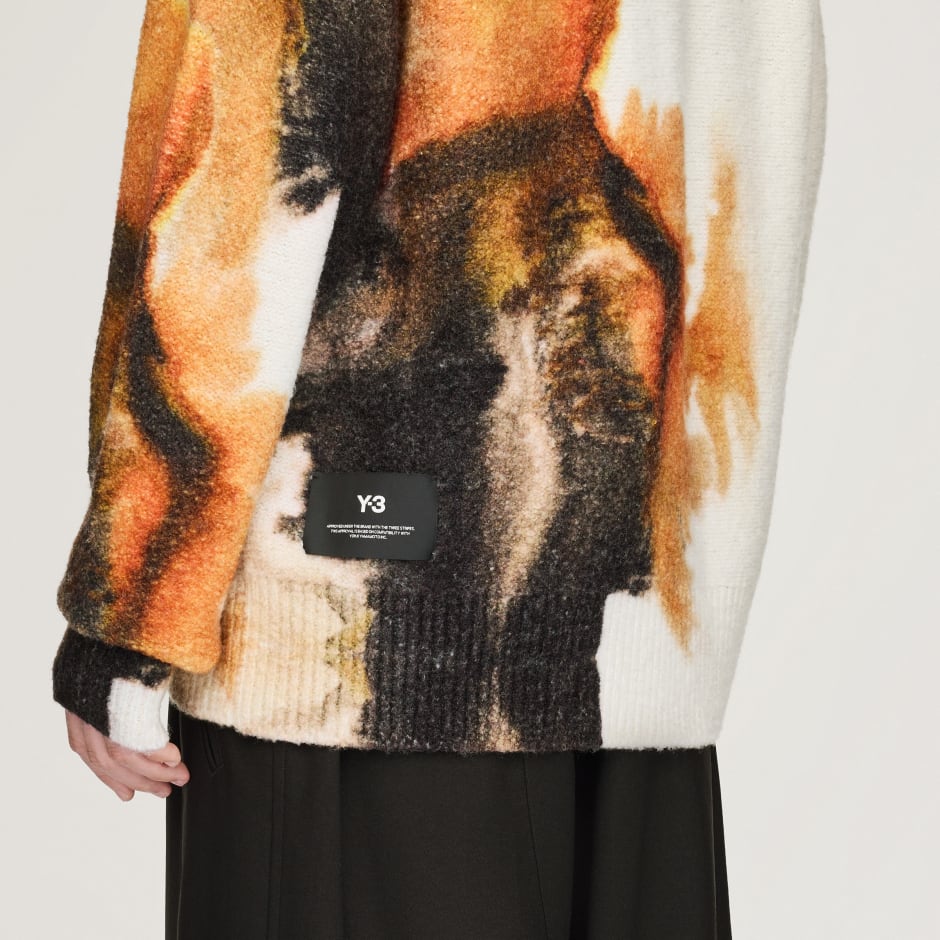 Cardigan grafic tricotat Y-3