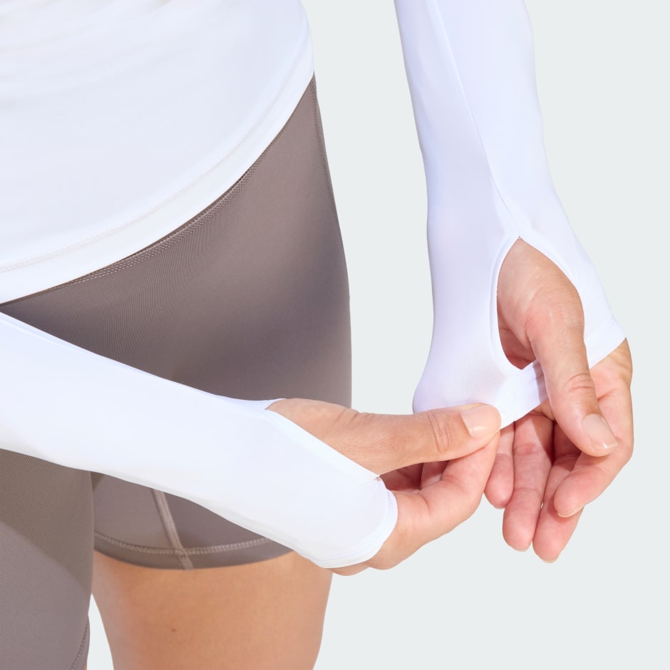 Power Essentials Workout Contour Long Sleeve Top