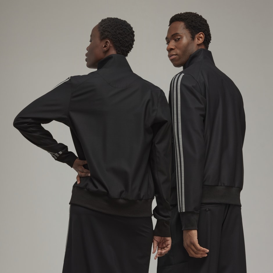 Y-3 3-Stripes Refined Wool Track Top