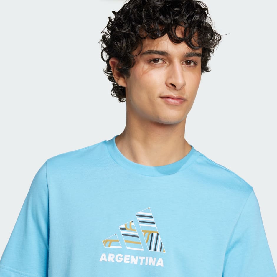 Argentina Football Fan Graphic Tee