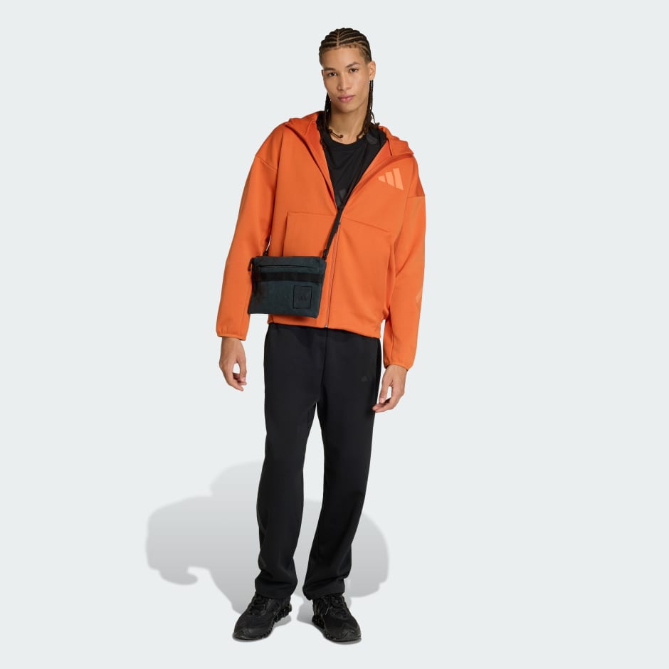 Bluză de trening cu glugă și fermoar complet adidas Z.N.E. nouă