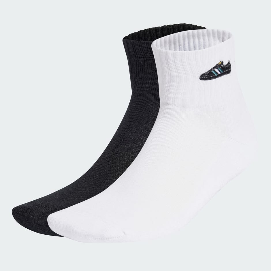 Samba Mid Ankle Socks 2 Pairs
