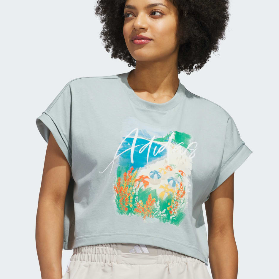 TRICOU CU GRAFICĂ SUMMER ROMANCE