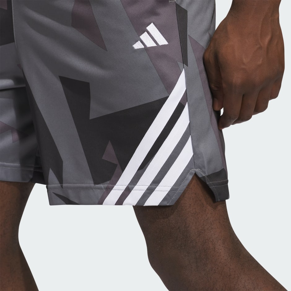 ADIDAS BASKETBALL 3-STRIPES AOP SHORT