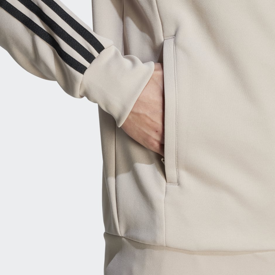 Clothing - Adicolor Classics SST Track Jacket - Beige | adidas South Africa