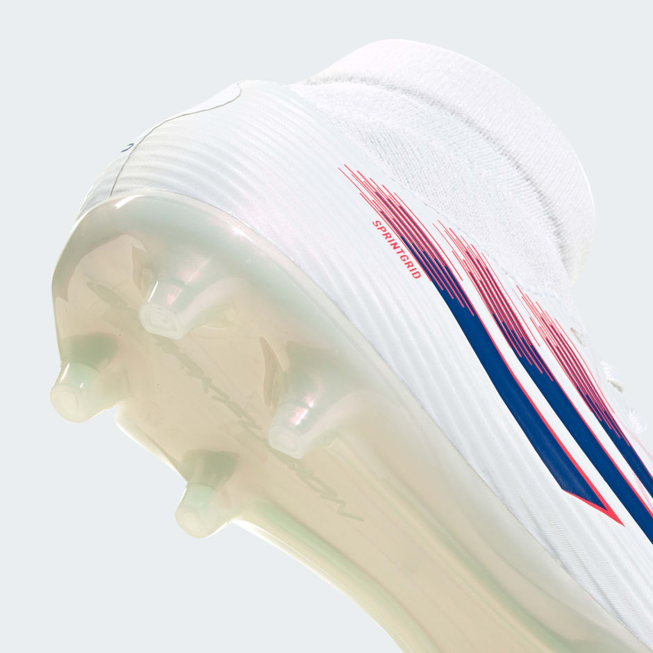 Ghete de fotbal F50 SPARKFUSION LEAGUE cu guler mediu pentru teren dur/gazon artificial pentru femei