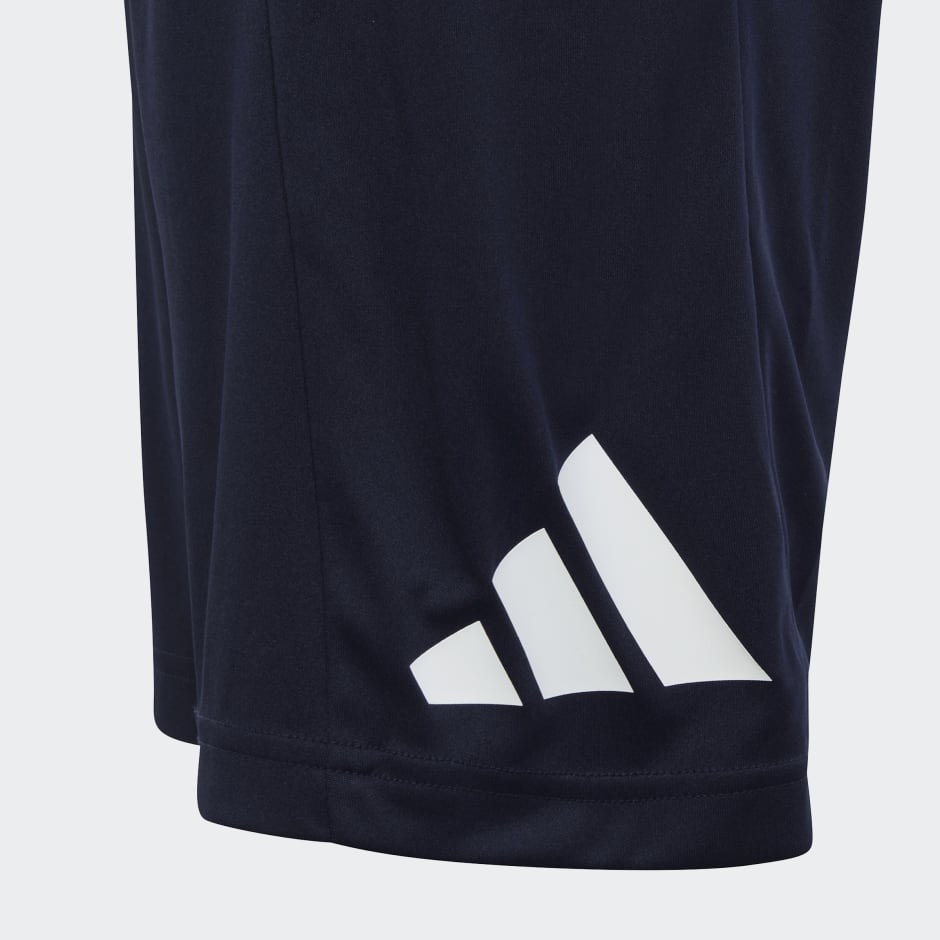 adidas Train Essentials AEROREADY Logo Regular-Fit Shorts - Blue ...