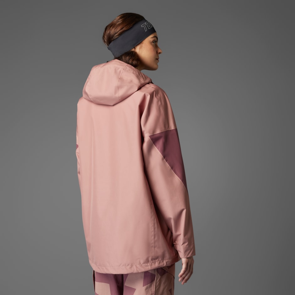 adidas Terrex Xploric 2.5L Climaproof Anorak - Pink | adidas GH