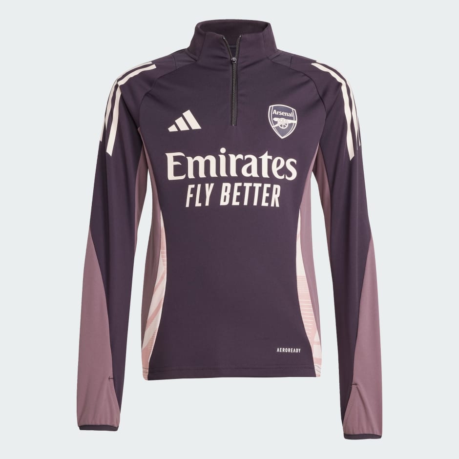 Kids Clothing - Arsenal Tiro 24 Training Top - Purple