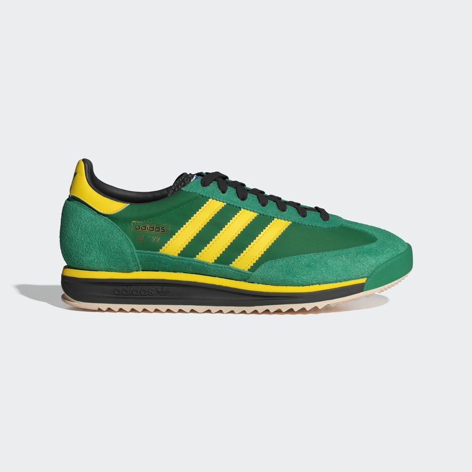 Adidas best sale green yellow