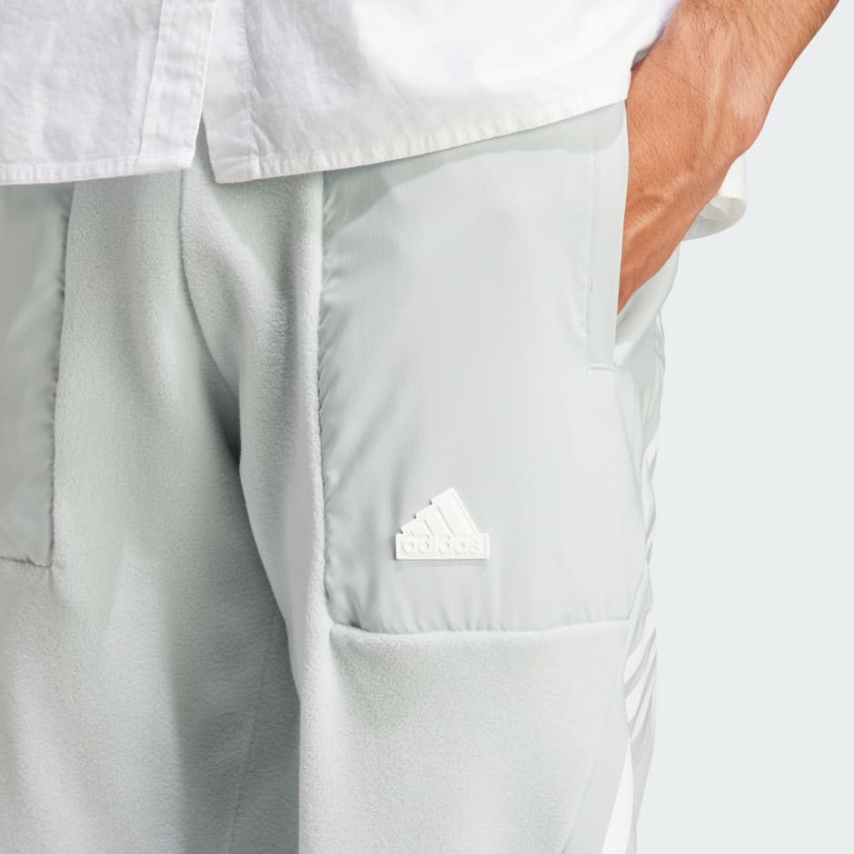 Men's Clothing - Future Icons 3-Stripes Pants - Grey | adidas Kuwait