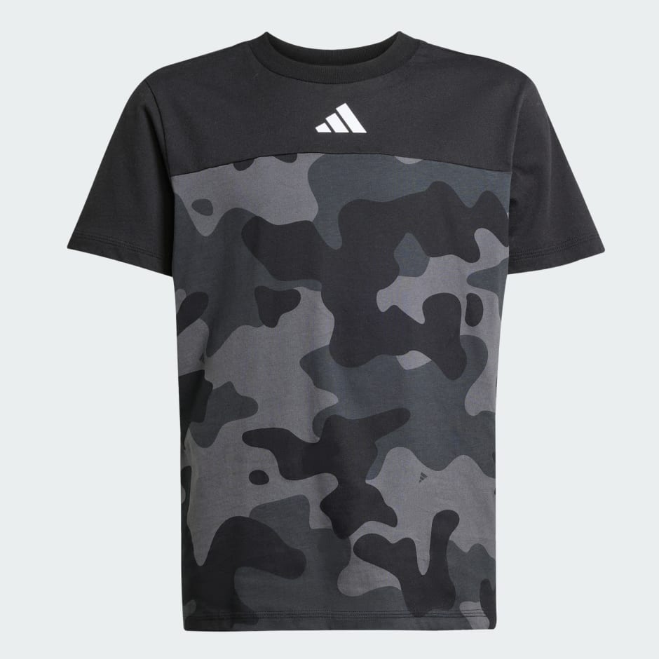 تيشيرت للأطفال Seasonal Essentials Camo Cotton