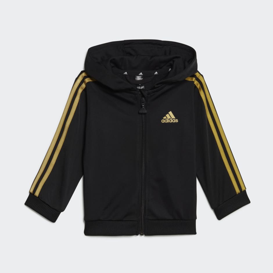 Essentials Shiny Hooded Track Suit