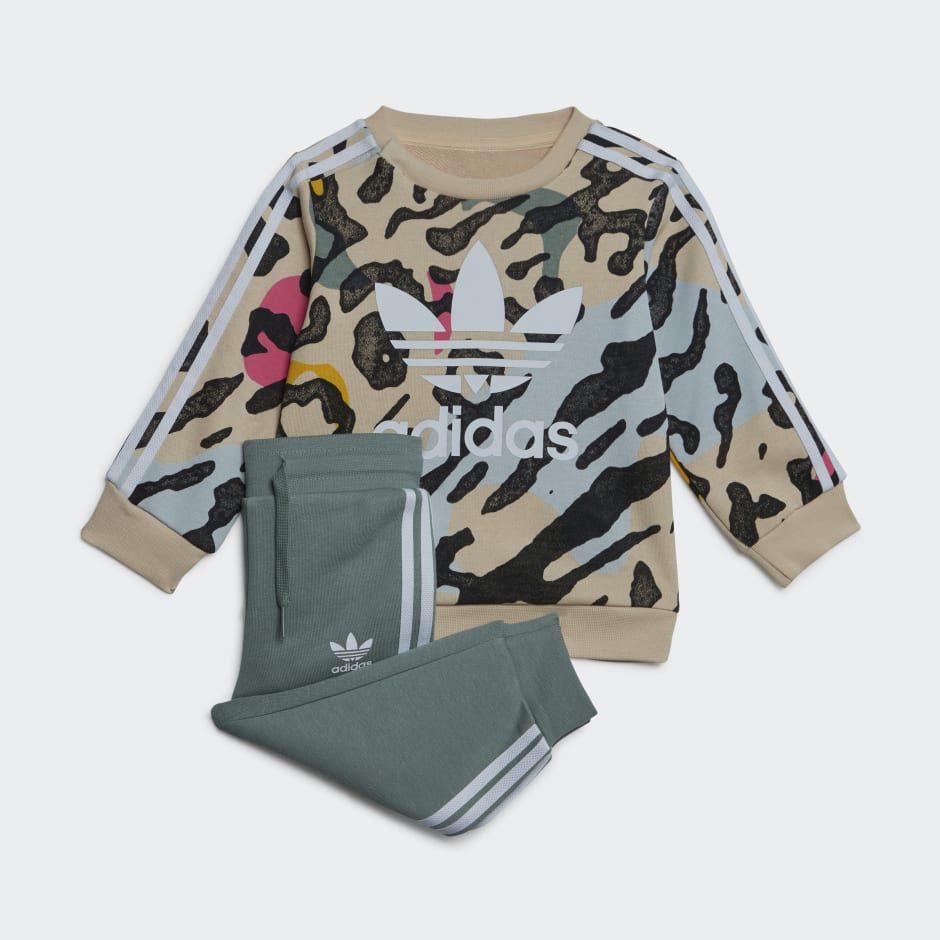 Adidas camo store crew set