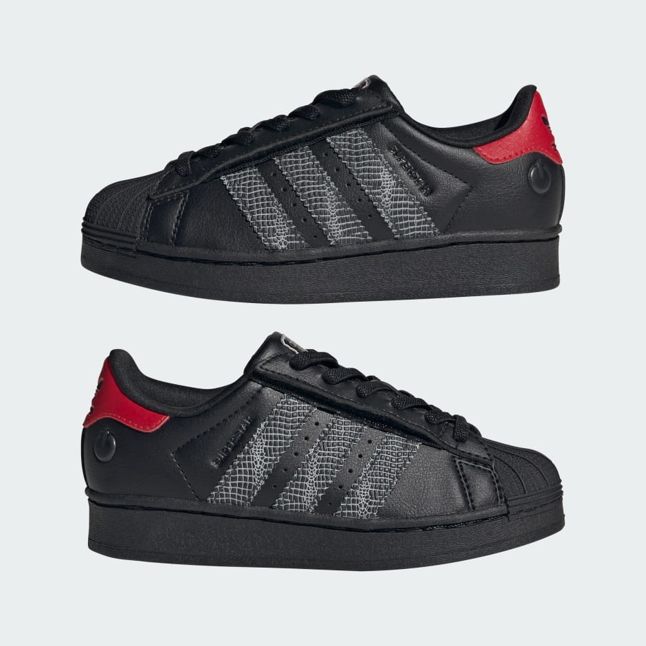 SUPERSTAR LED LIGHTS COMFORT CLOSURE ELASTIC LACE SHOES