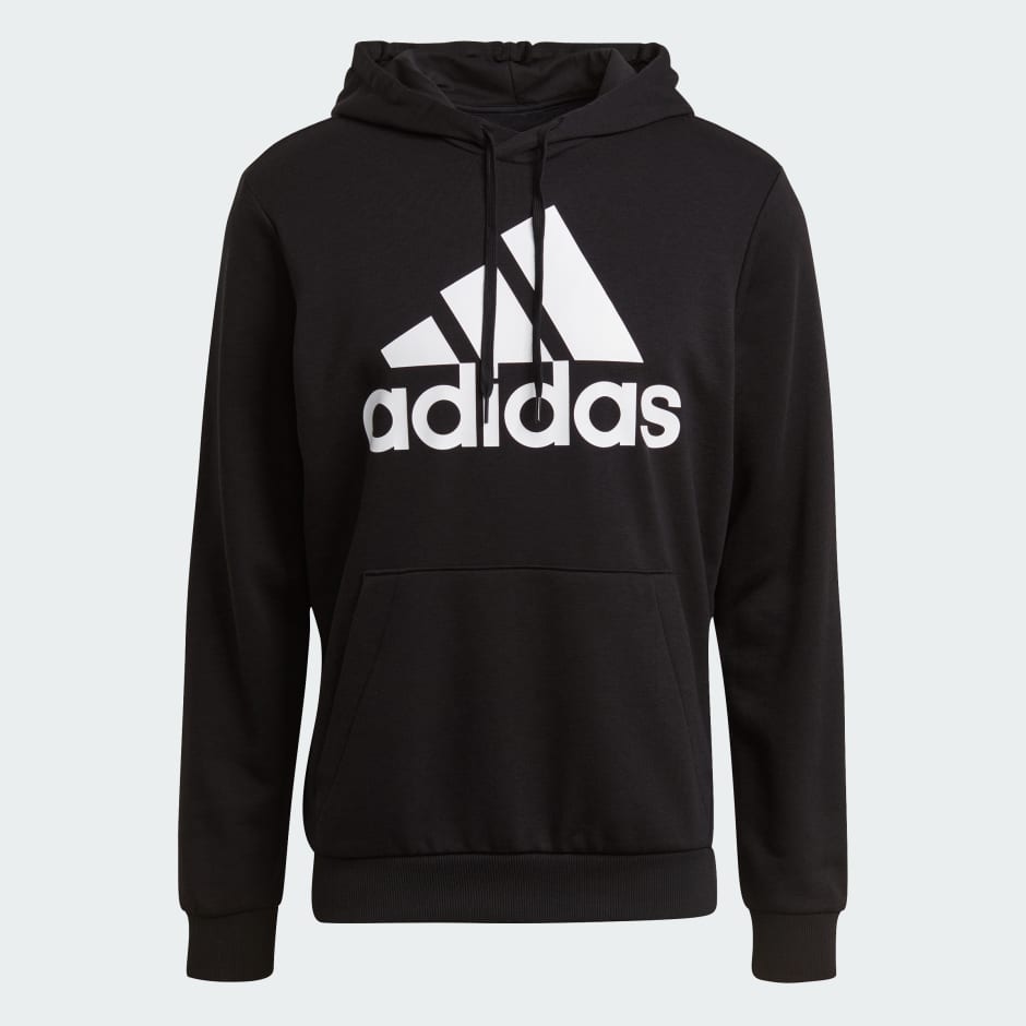 kiem Parelachtig Aanbevolen Men's Clothing - Essentials Big Logo Hoodie - Black | adidas Saudi Arabia