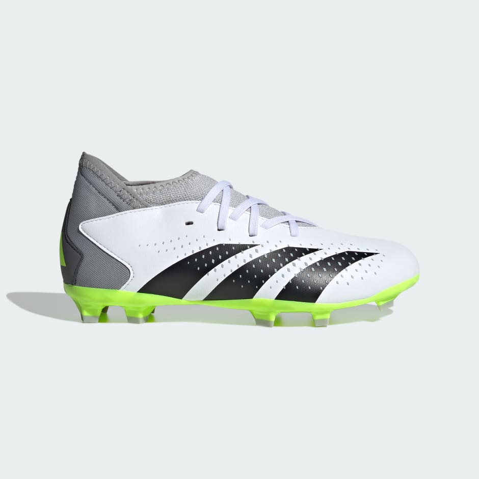 Kids Shoes - Predator Accuracy.3 Firm Ground Boots - White | adidas Qatar