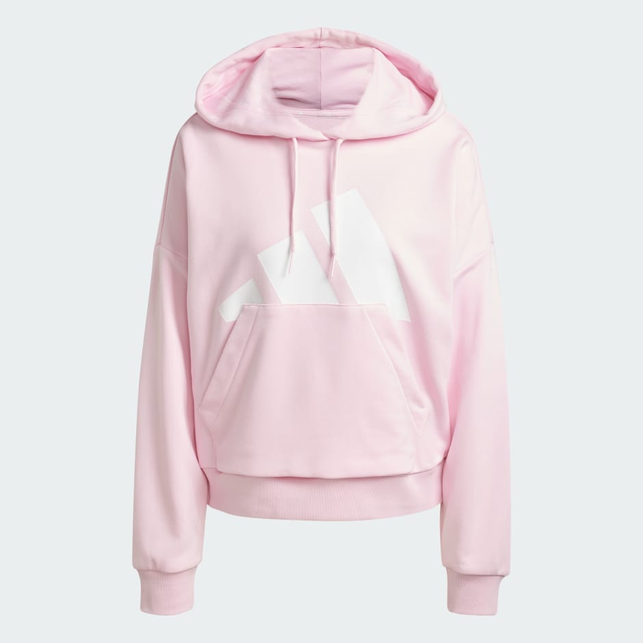 &Scaron;iroka majica s kapuljačom od francuskog frotira i s velikim logotipom Essentials