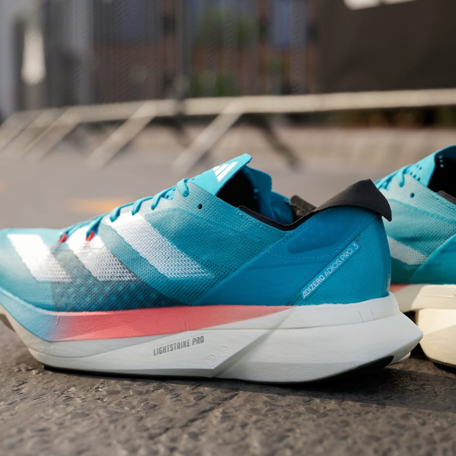 Shoes - ADIZERO ADIOS PRO 3 Shoes - Turquoise | adidas South Africa