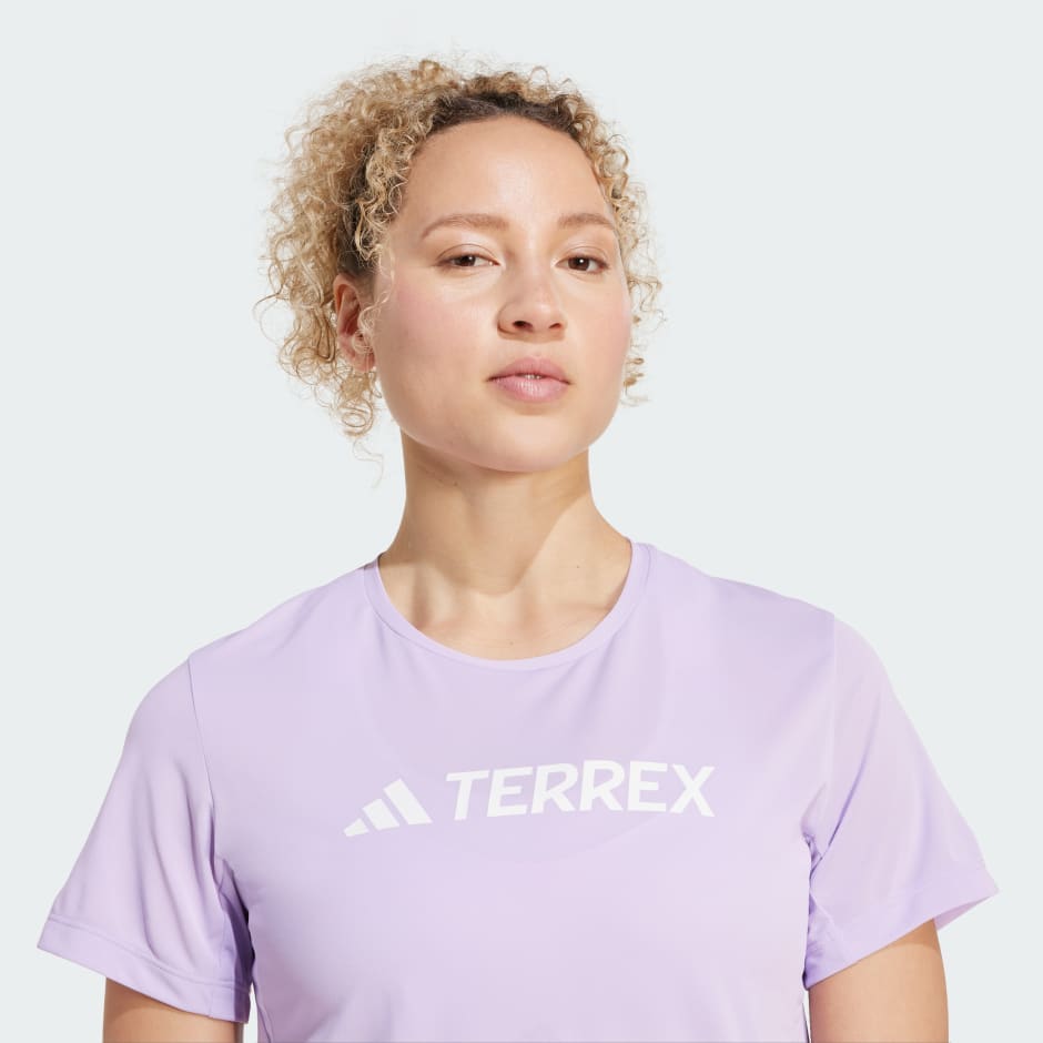 ★★Adairs★★ TERREX Multi Climacool Logo Tech Tee JI9235 Clothing - Terrex Multi Climacool Logo Tech Tee - White