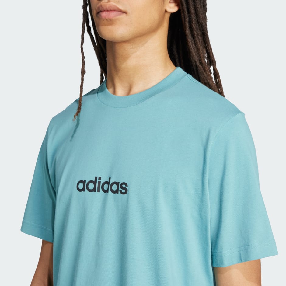 Tricou Essentials din tricot, cu linii simple