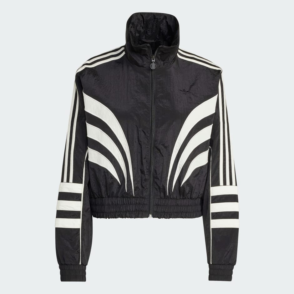 Atlanta Cut Line Loose Nylon Track Top