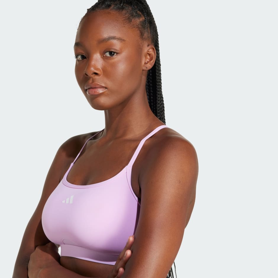 Aeroreact Training 3-Stripes Bra