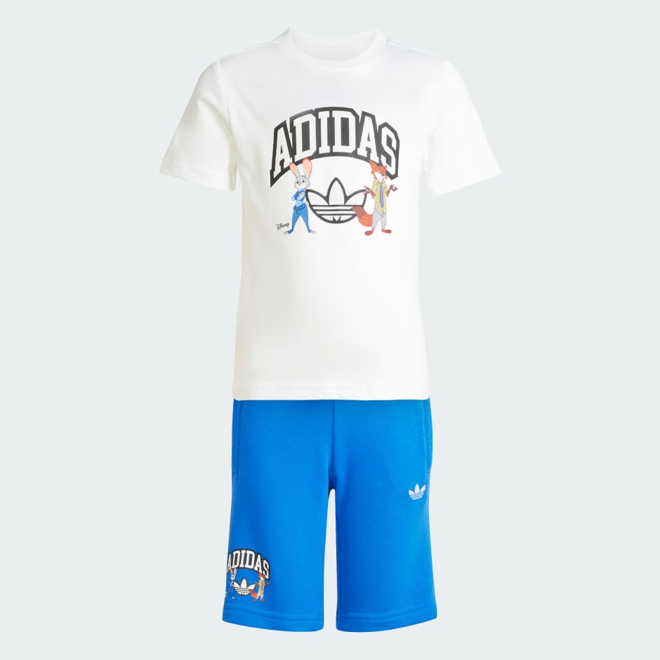 طقم شورت وتيشيرت Adidas X Disney للأطفال