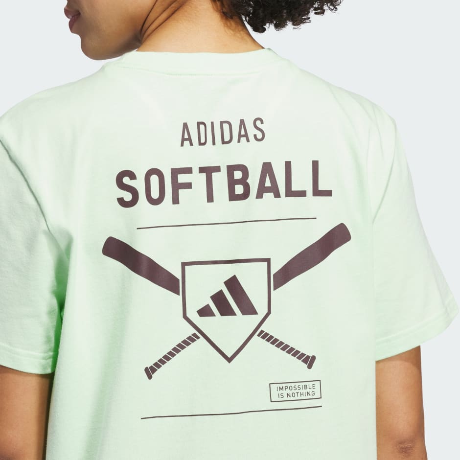 Tricou de softball cu imprimeu grafic