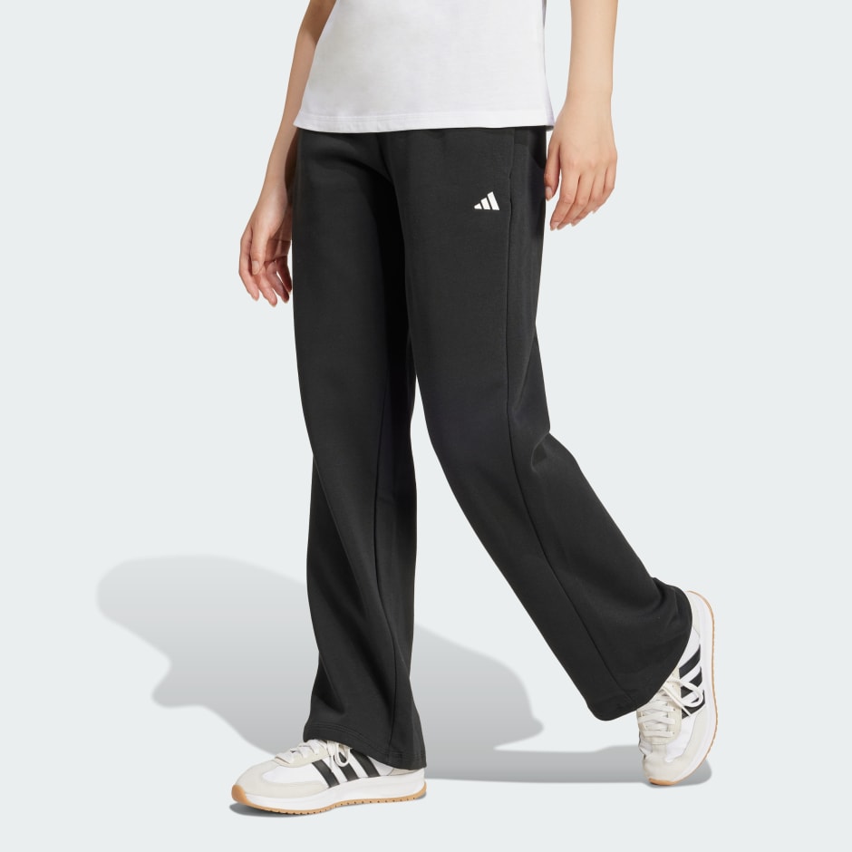 Essentials Small Logo Feel Cozy Open-Hem Pants
