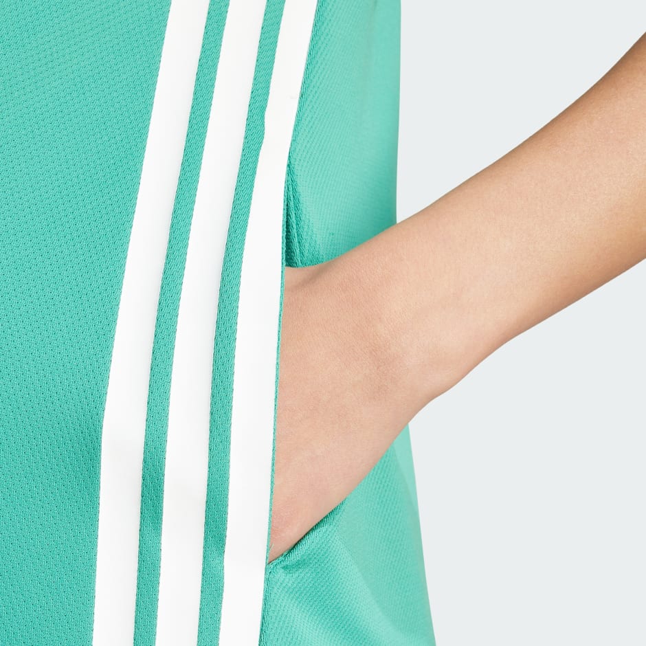 Rochie lungă Tiro din plasă moale cu 3 dungi