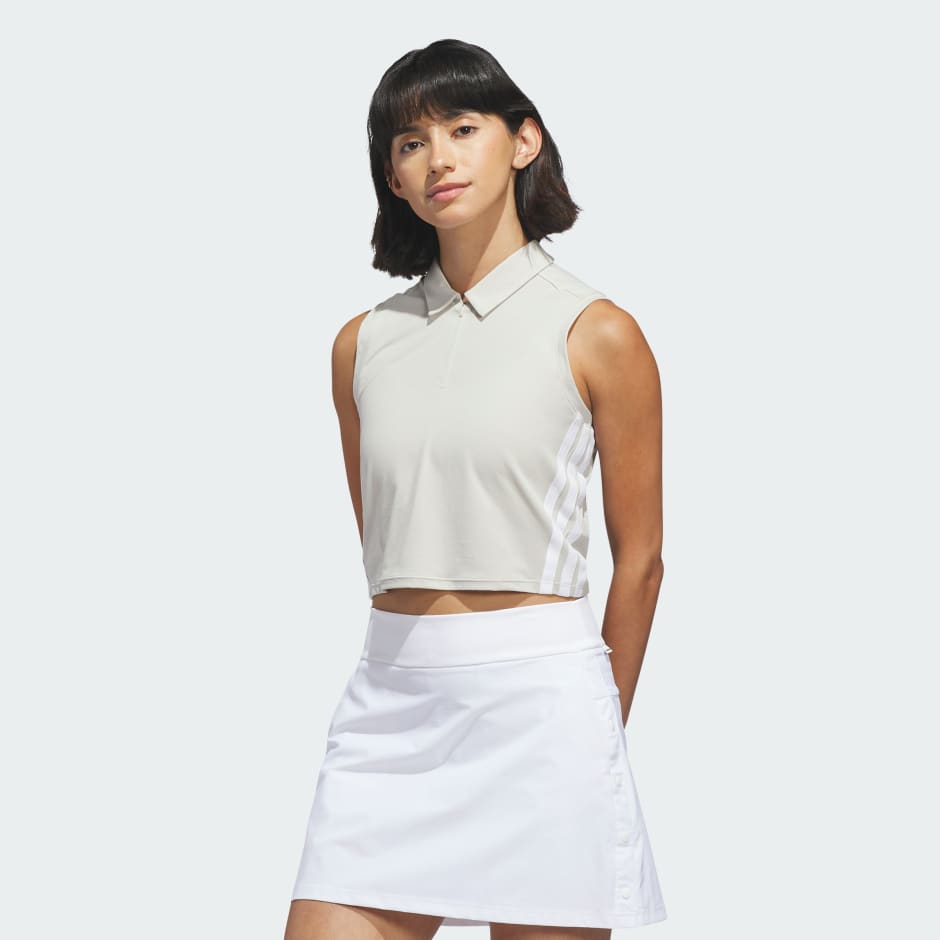 TRICOU POLO BEYOND CROP TWISTKNIT