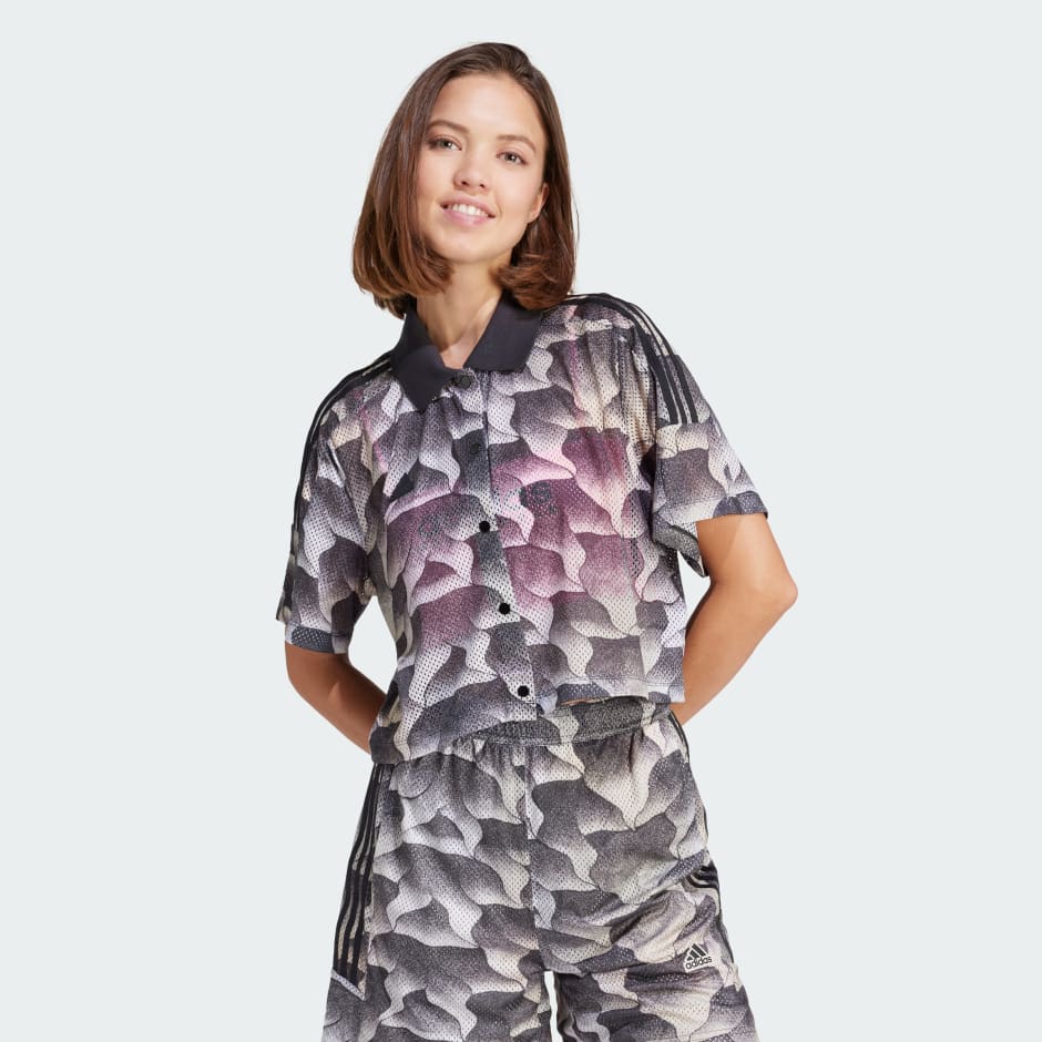 Tiro Print Mesh Summer Shirt