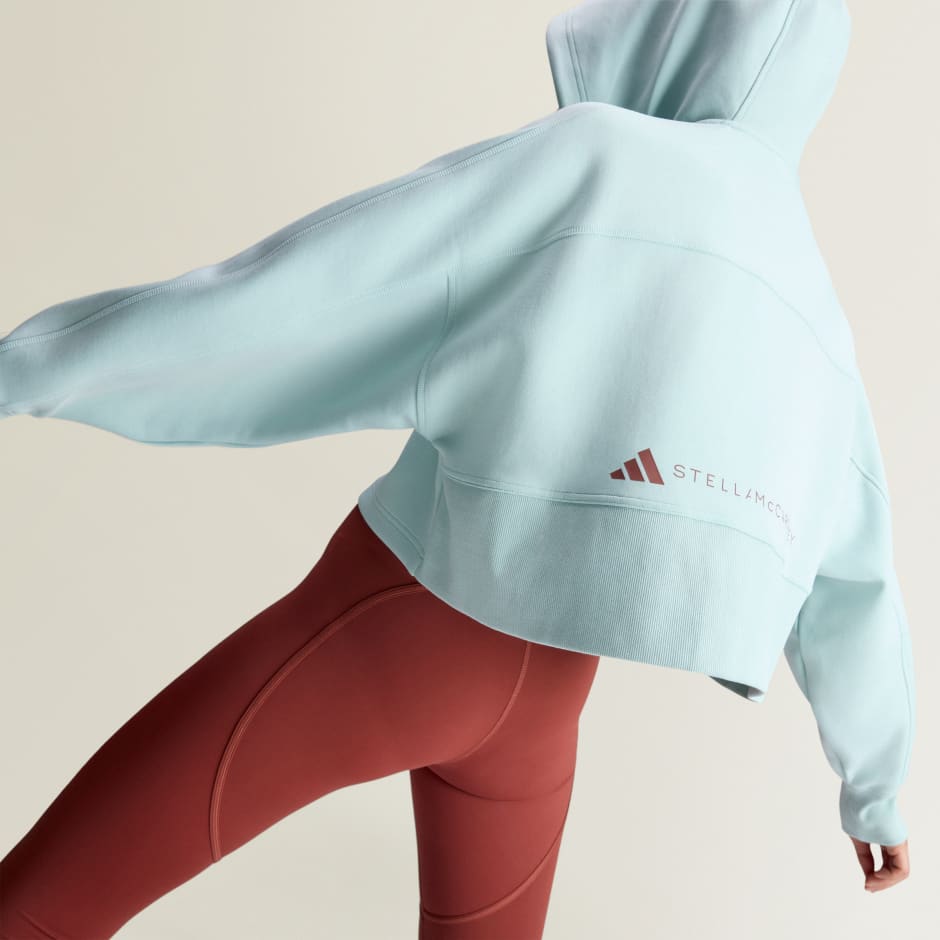 adidas by Stella McCartney Sportswear Cropped Hoodie