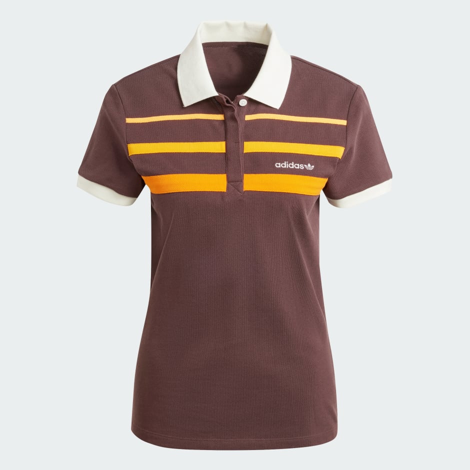 Tricou polo slim în stilul anilor '80