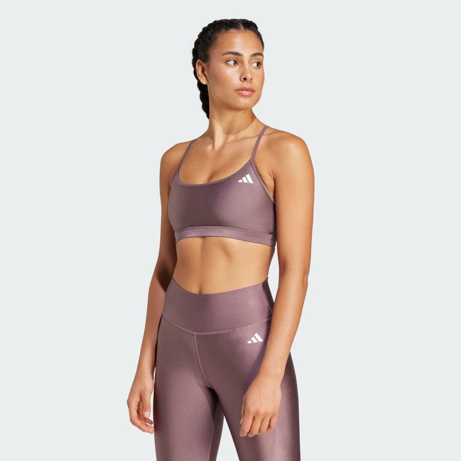 Aeroreact Training Light-Support Shiny Bra