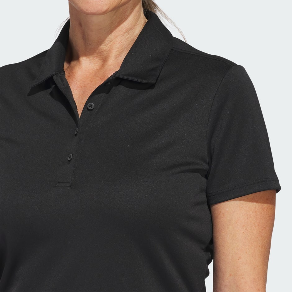 Tricou polo cu mânecă scurtă Solid Performance pentru femei