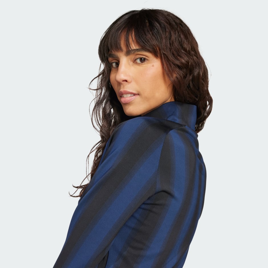 חולצת כדורגל עם שרוולים ארוכים Half-Zip Graphic