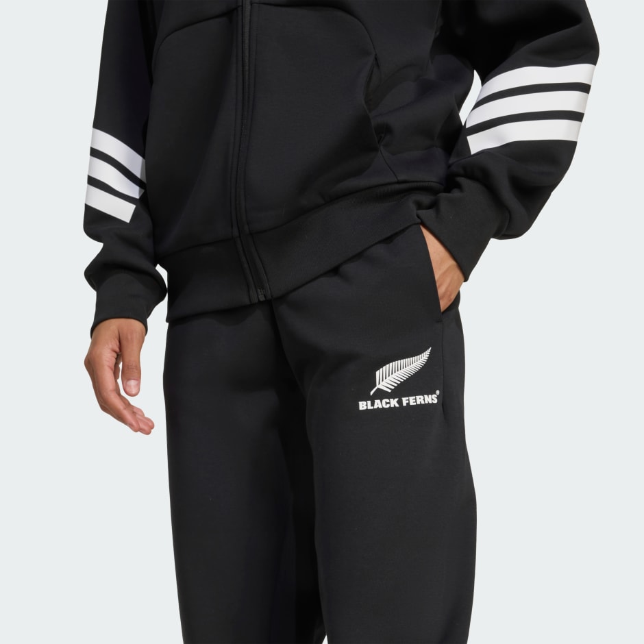 Pantaloni Black Ferns cu 3 dungi