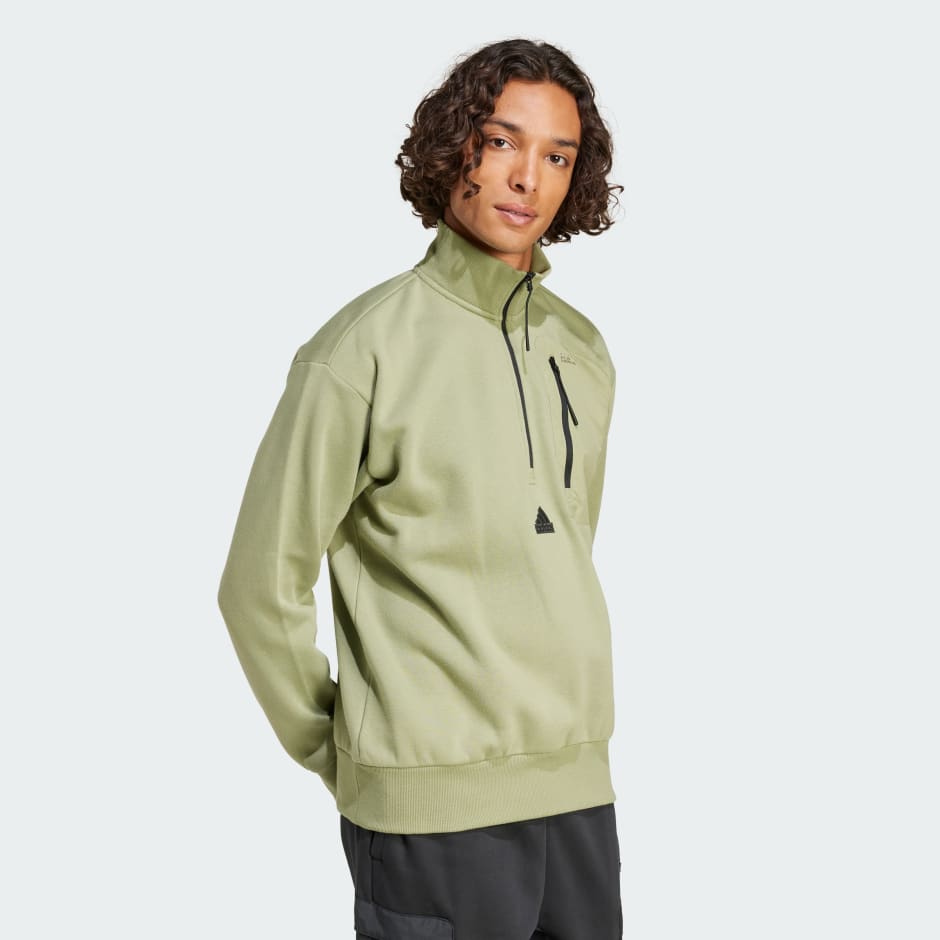 City Escape Fleece Half-Zip Sweatshirt