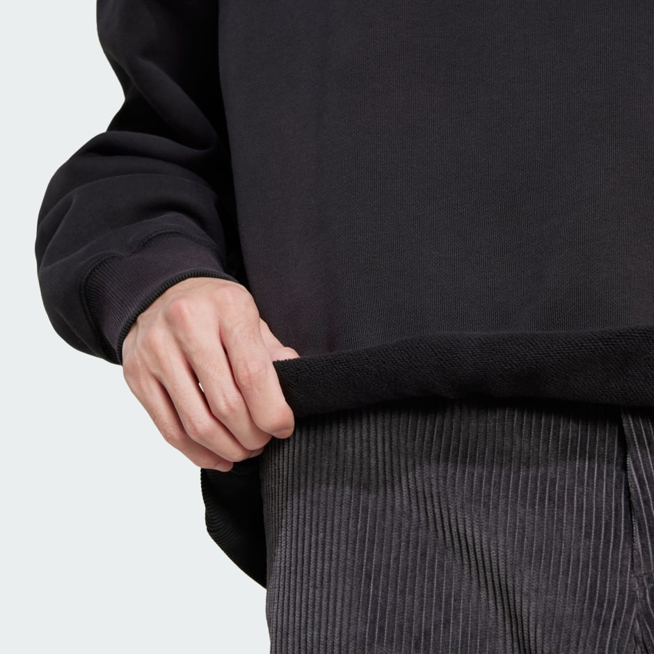 Bluză de trening cu guler rotund EQT Wash