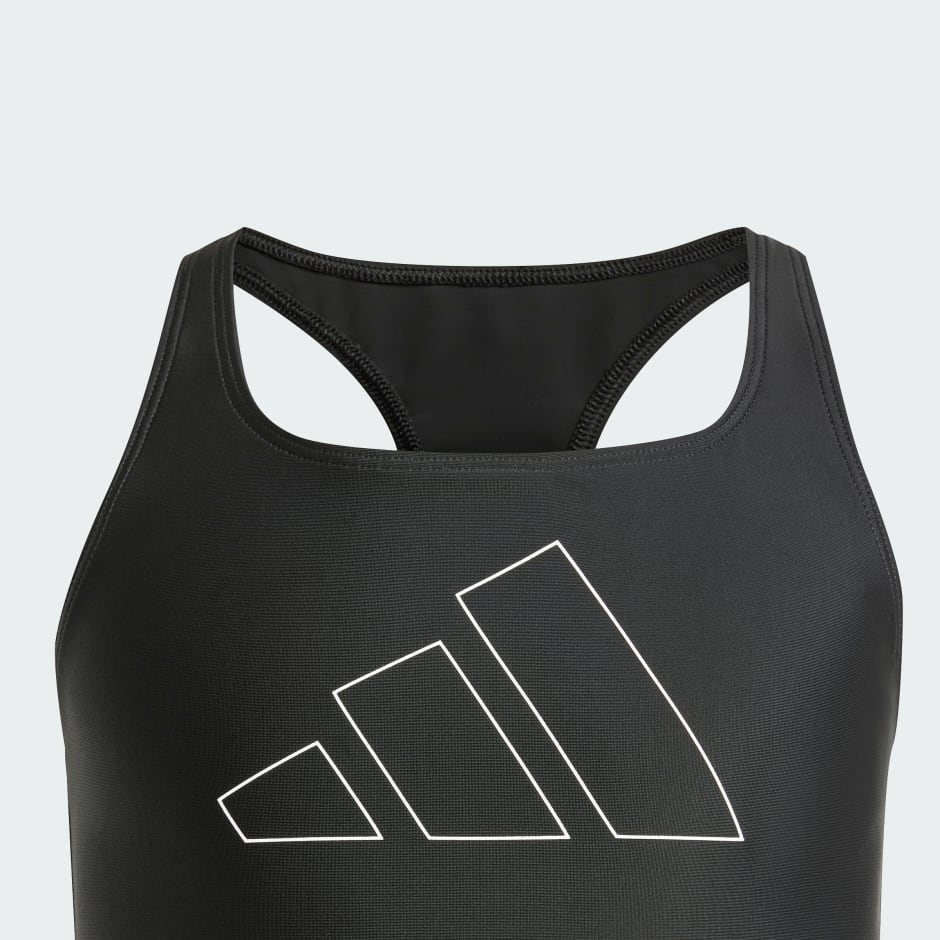 Costum de baie Performance cu dungi mari, pentru copii
