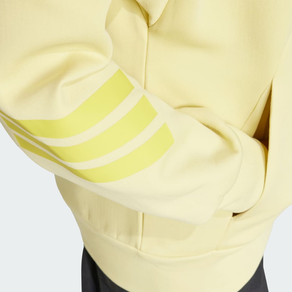 Majica s kapuljačom Future Icons s tri pruge i patentnim zatvaračem cijelom duljinom