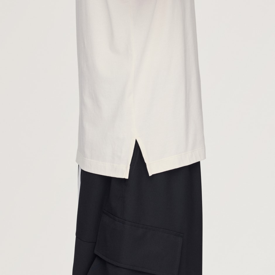 TRICOU CU M&Acirc;NECI LUNGI CU LOGO Y-3