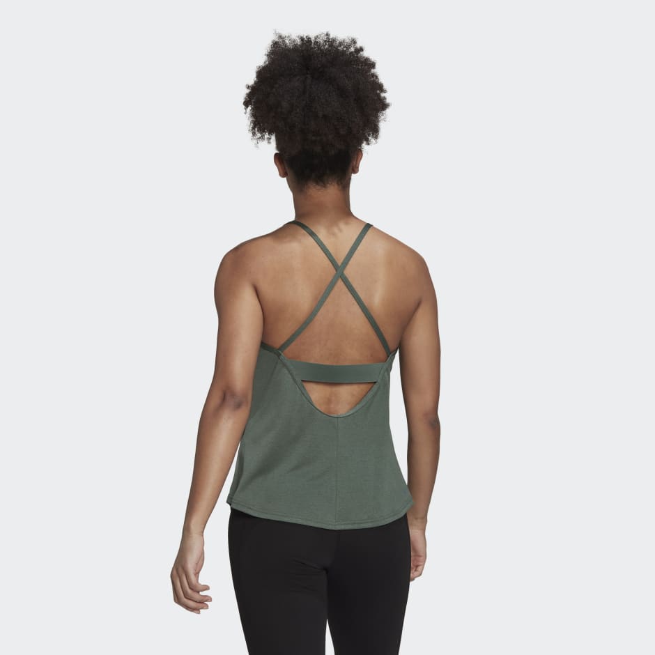 AEROREADY Studio Crossback Slim Tank Top